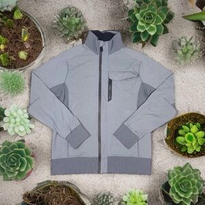 Lululemon Gray Vent Tech Full Zip Jacket Men's Size Medium Magnetic Pocket